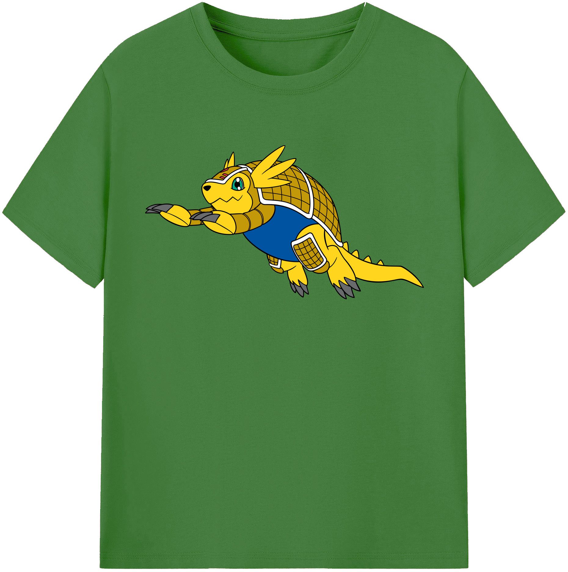 （画像用） Digimon デジタルモンスター/デジモン レディースカジュアルプリントTシャツ（綿100％）